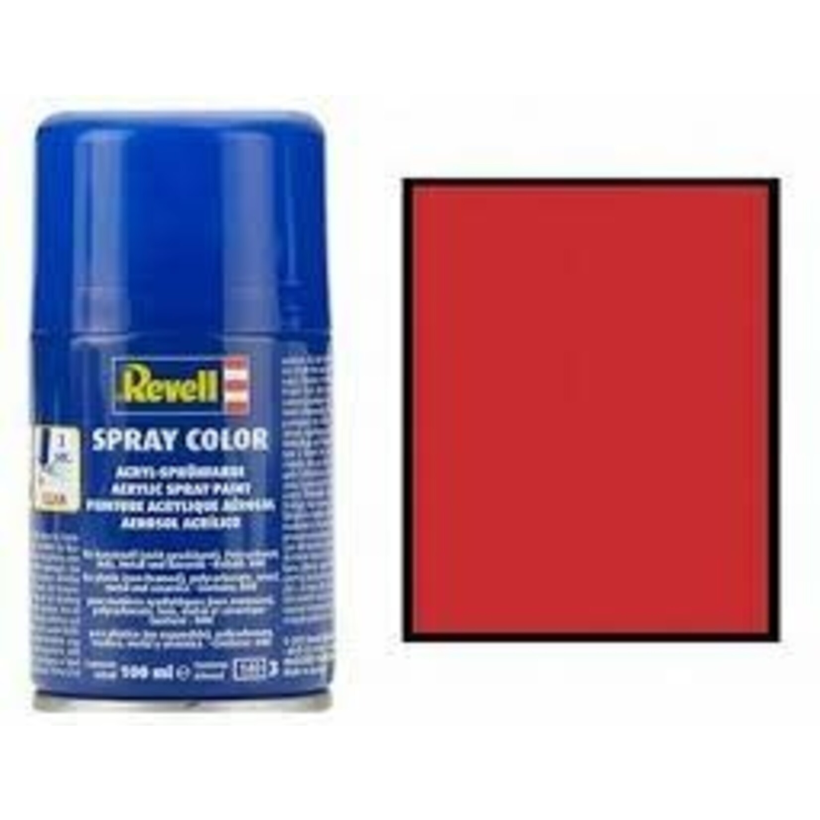 Revell 34131 Fiery Red Gloss Acrylic Spray 100ml