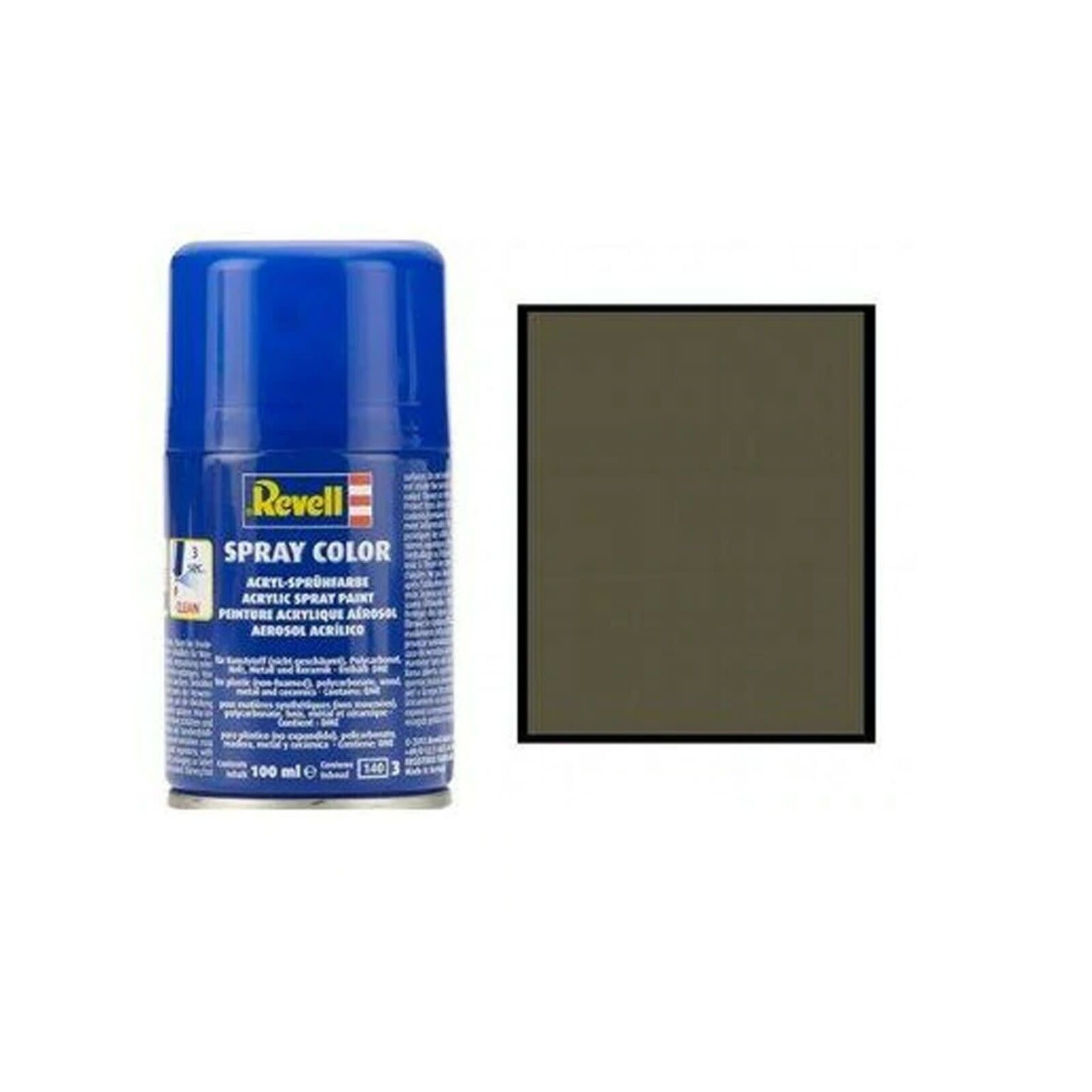 Revell 34146 NATO Olive Mat Acrylic Spray 100ml
