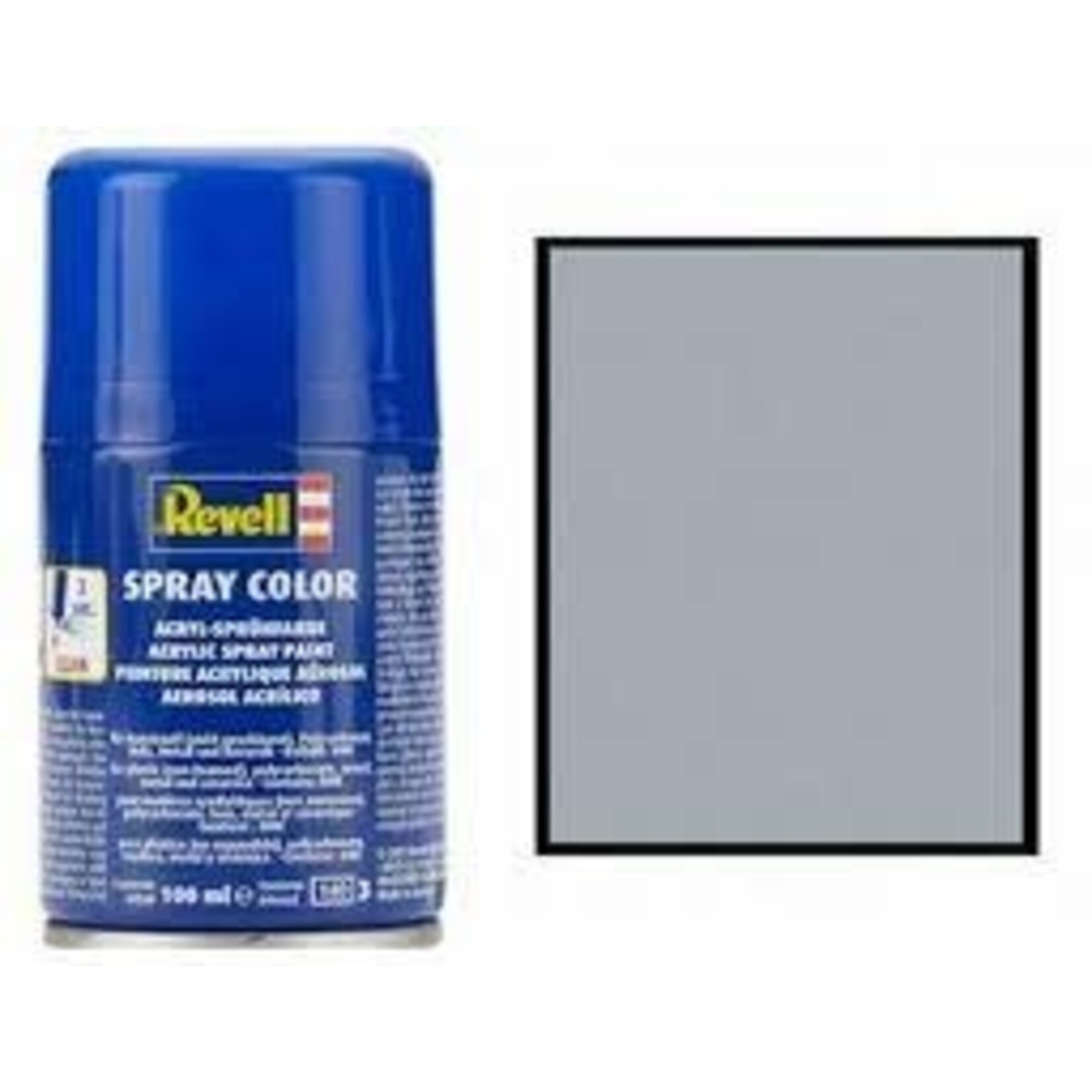 Revell 34191 Steel Metallic Acrylic Spray 100ml