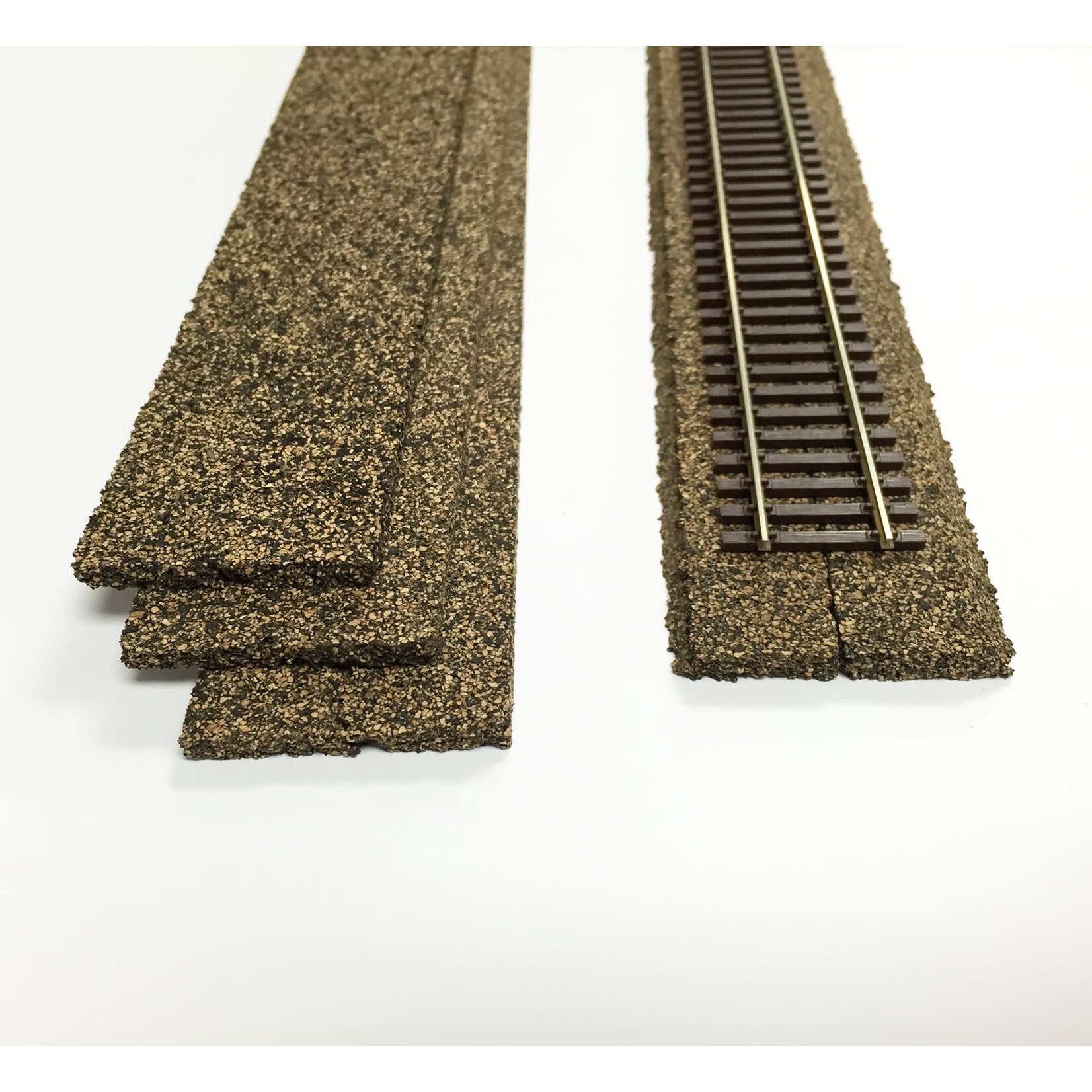 Midwest Products 3013 HO Cork Roadbed FULL BOX of 25 Pieces