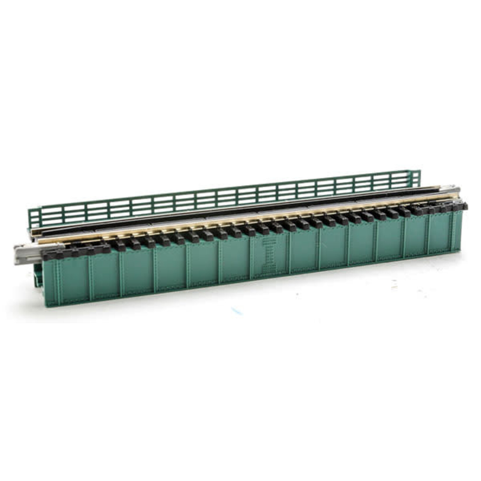 Kato 20461 N 124mm 4-7/8" Deck Plate Girder Bridge, Green