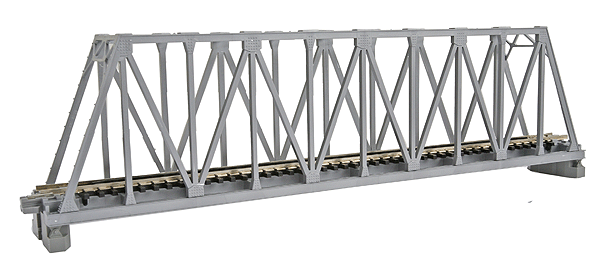 20433 N Unitrack 9-3/4" Truss Bridge, Silver
