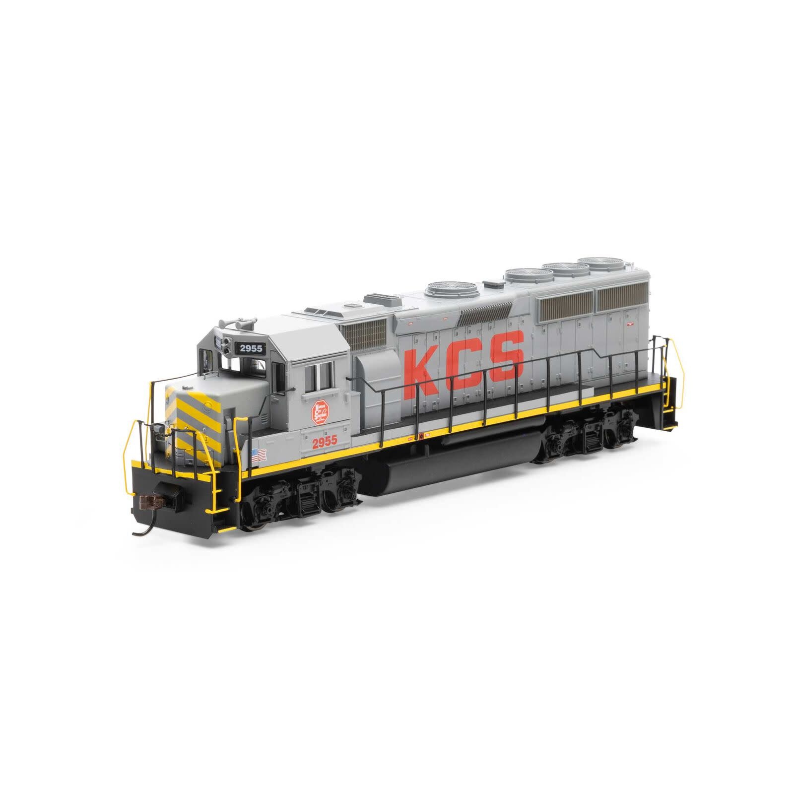 18249 HO GP40-2, Kansas City Southern #2955