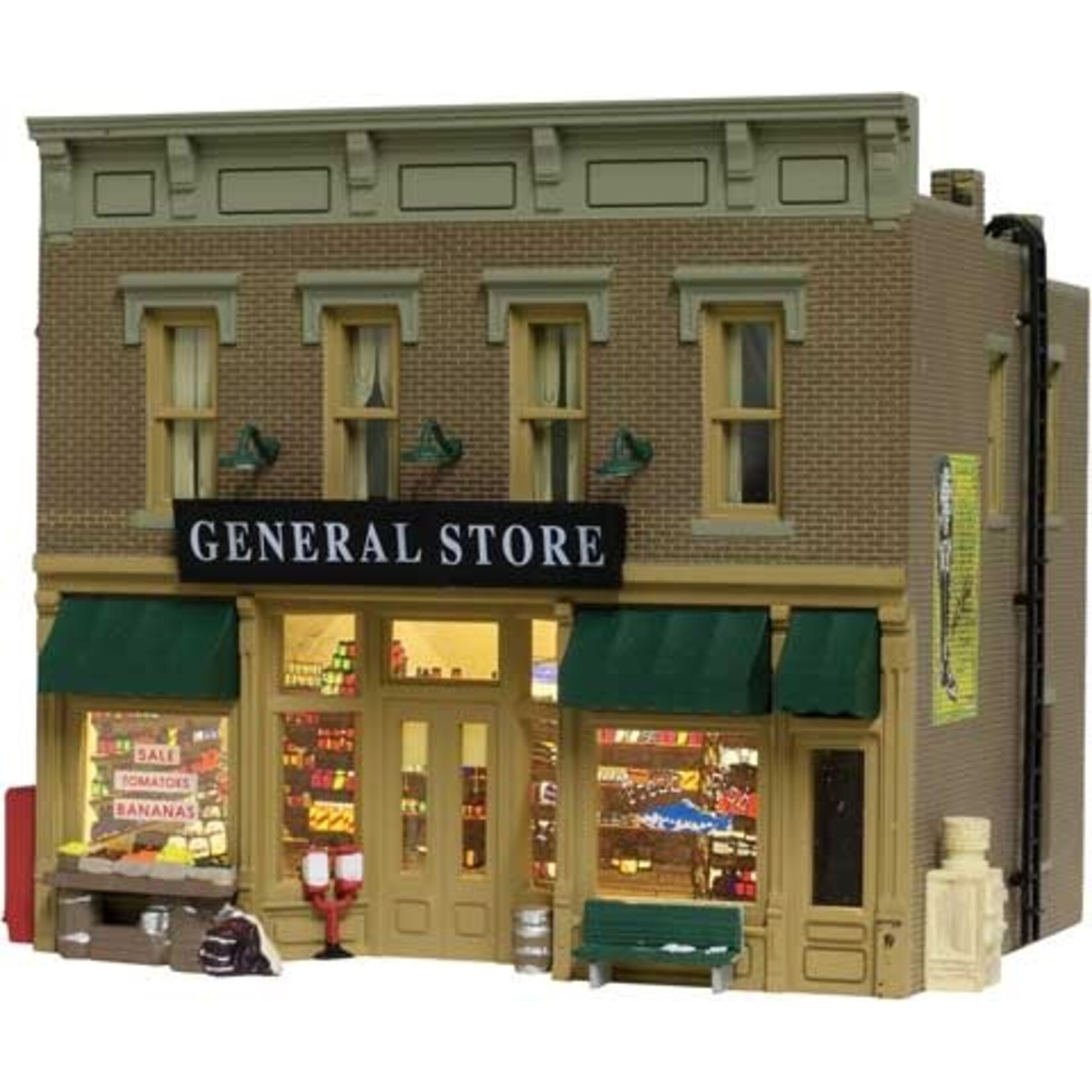 Woodland Scenics 5021 HO Lubener's General Store - Assembled