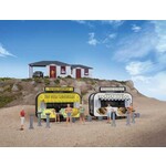 Walthers 9492906 HO Gyro and Lemonade Food Trailers Kit