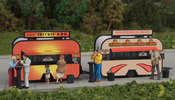 9492904 HO BBQ and Taco Food Trailers Kit