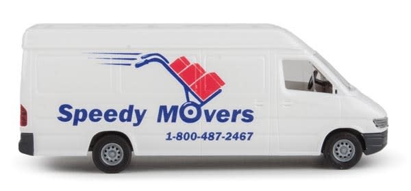 12206 Speedy Movers Service Van