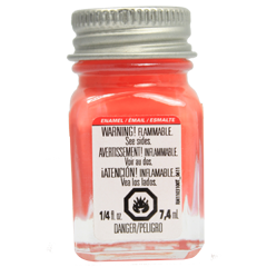 1127 Orange Gloss Enamel Paint 1/4 oz by Testors