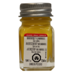 Testors 1169 Flat Yellow Enamel Paint 1/4 oz by Testors