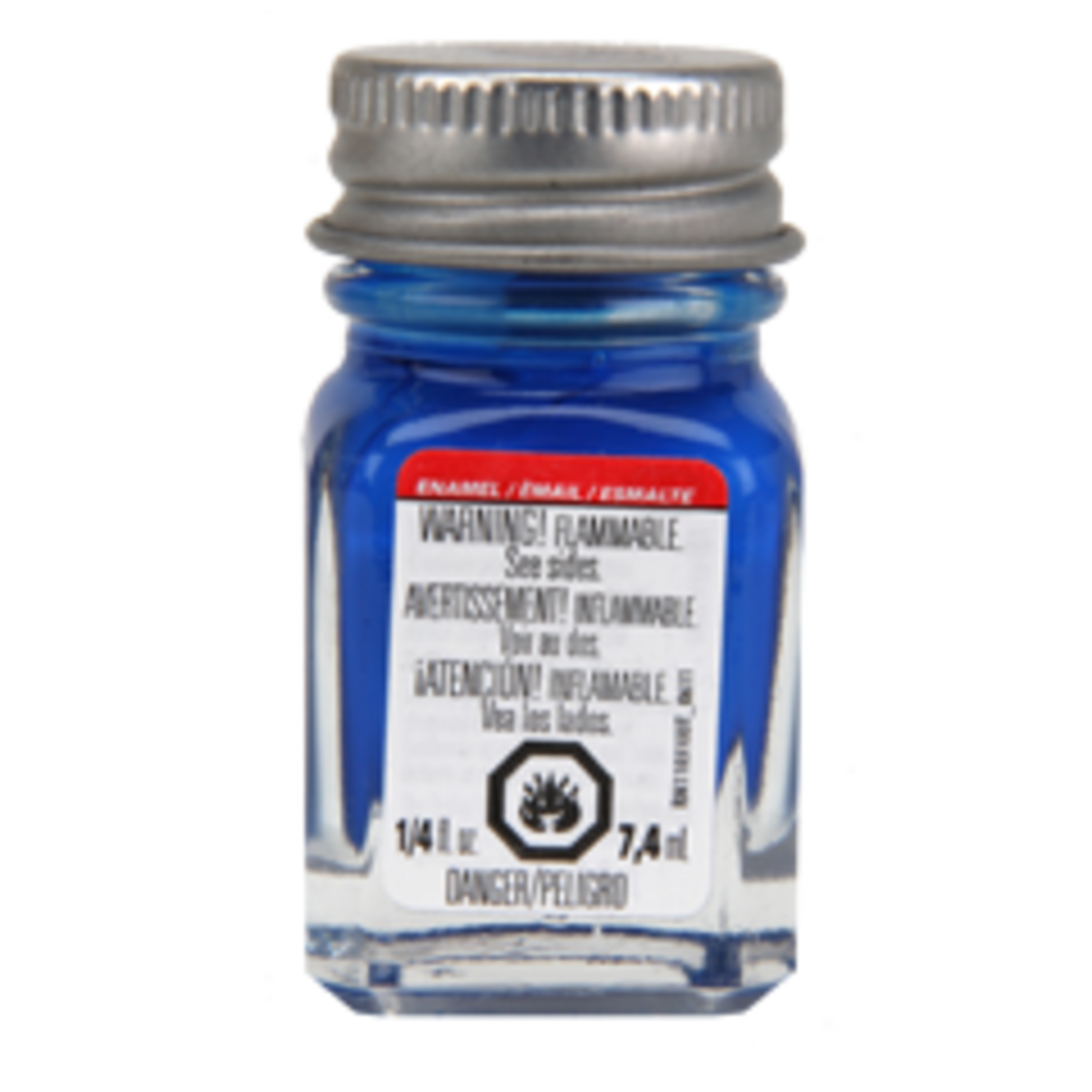 Testors 1176 Neon Blue Enamel Paint 1/4 oz by Testors