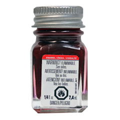 1529 Red Flake Metallic Enamel Paint 1/4 oz by Testors