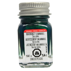 1530 Green Flake Metallic Enamel Paint 1/4 oz by Testors
