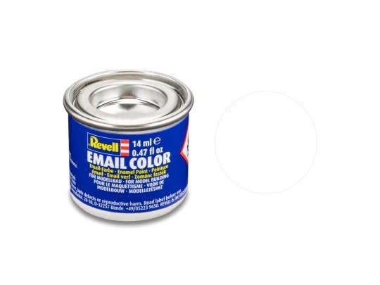 32105 White Mat Enamel 14ml Tinlet