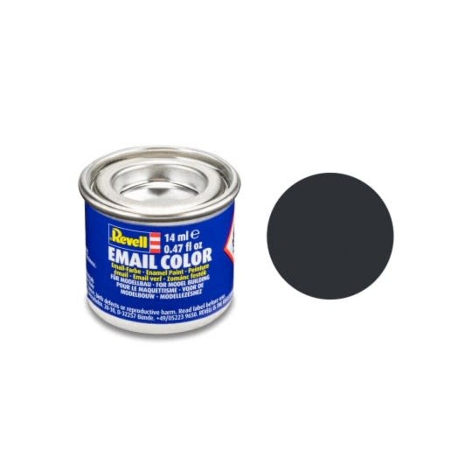 Revell 32109 Anthracite Crey Mat Enamel 14ml Tinlet