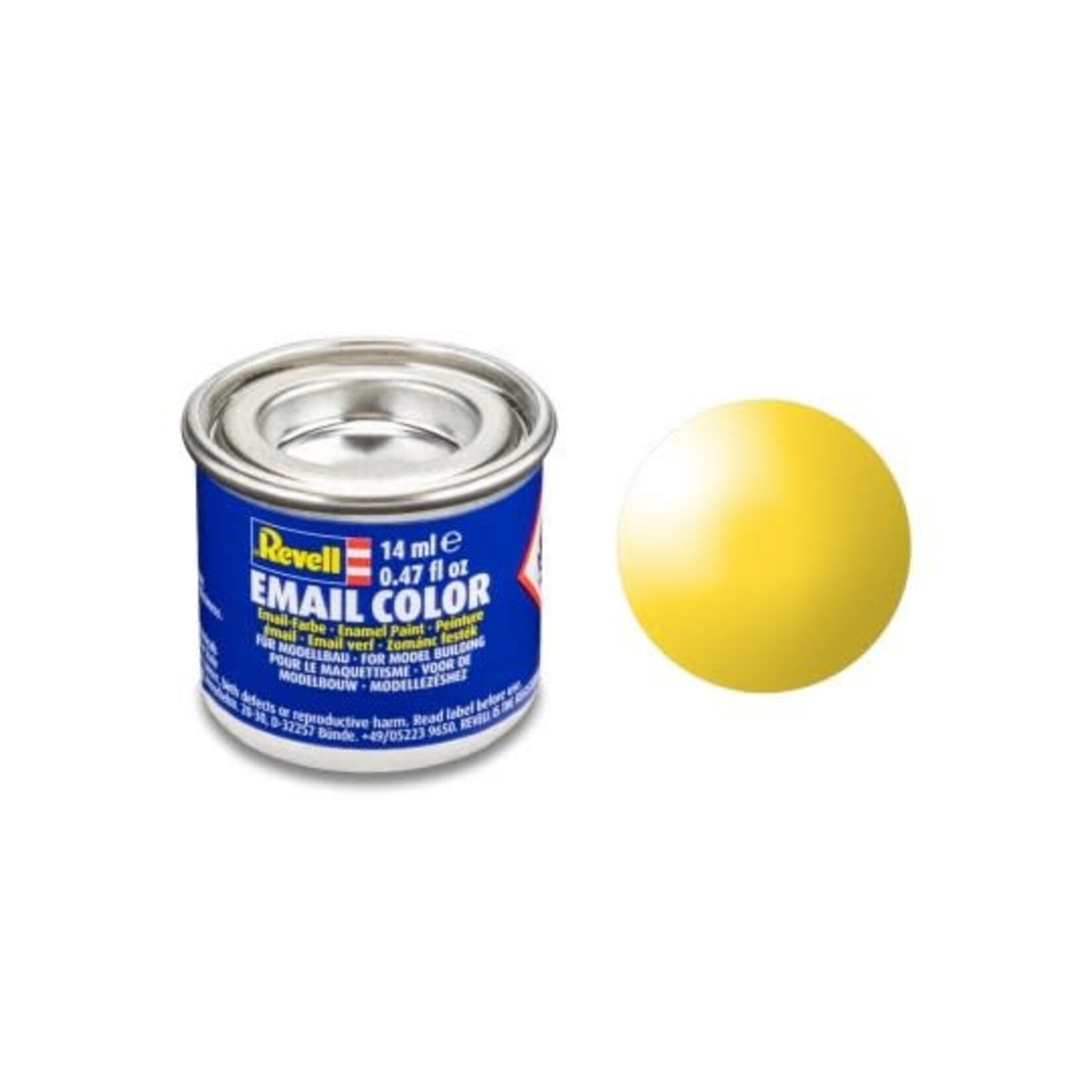 Revell 32112 Yellow Gloss Enamel 14ml Tinlet