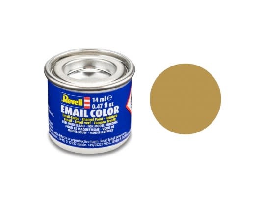32116 Sandy Yellow Mat Enamel 14ml Tinlet