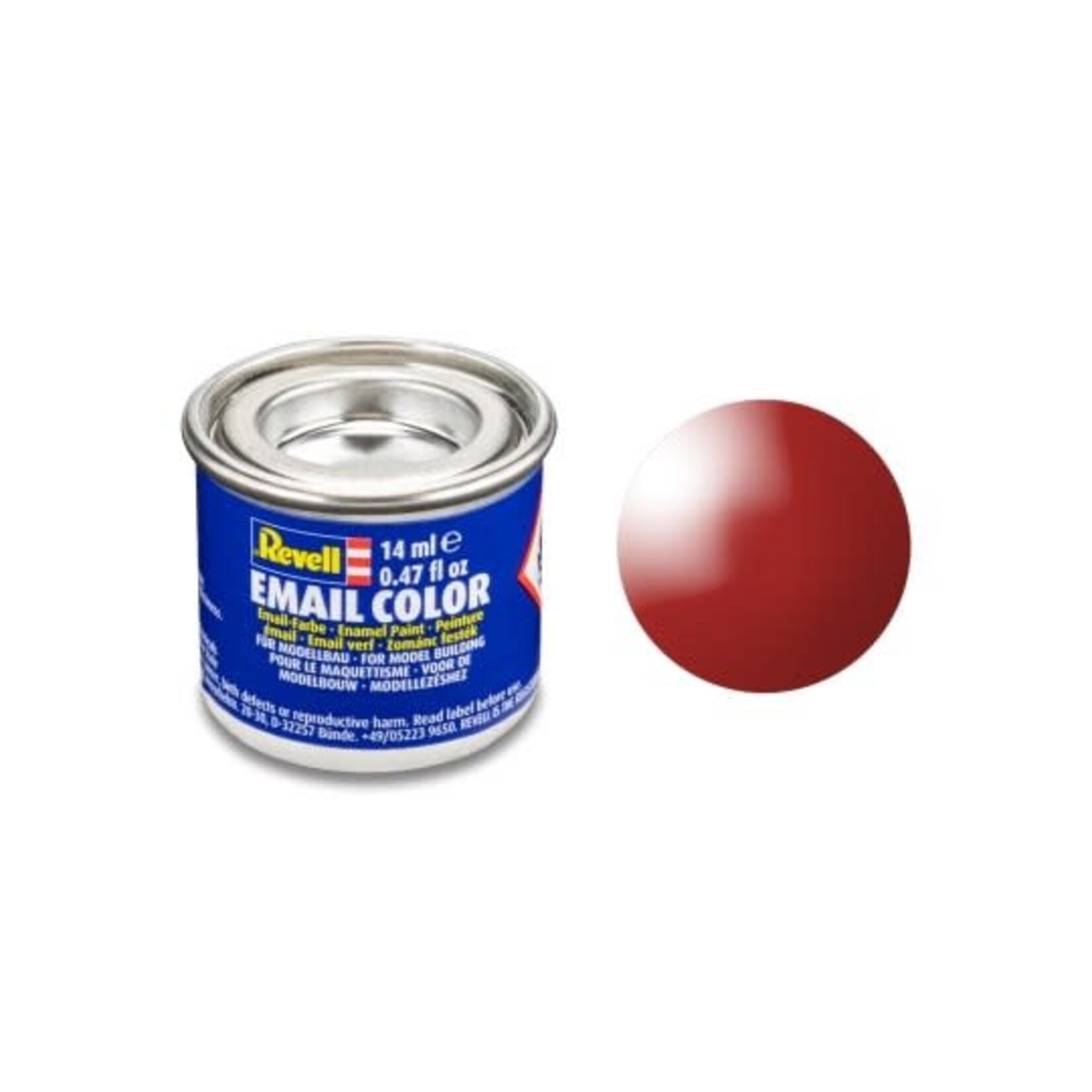 Revell 32131 Fiery Red Gloss Enamel 14ml Tinlet