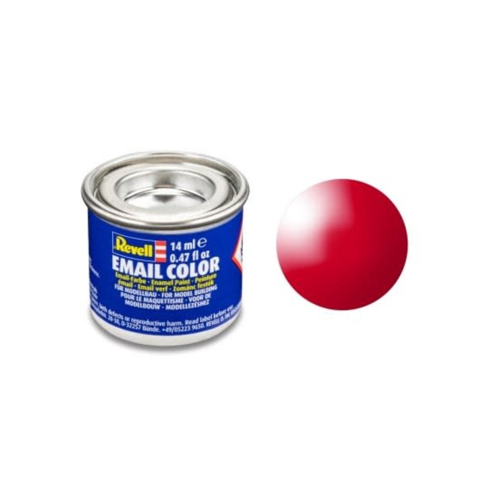 Revell 32134 Italian Red Gloss Enamel 14ml Tinlet