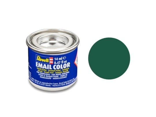 32139 Dark Green Mat Enamel 14ml Tinlet