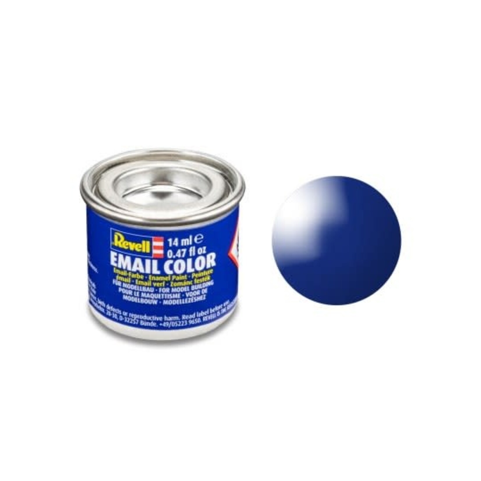 Revell 32151 Ultramarine-Blue Gloss Enamel 14ml Tinlet