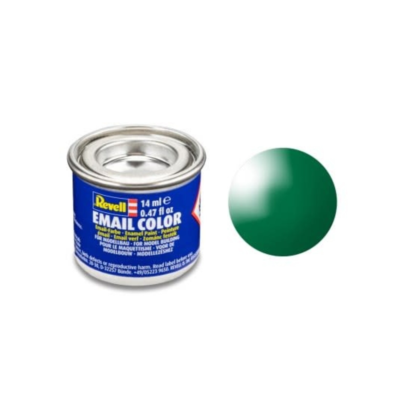 Revell 32161 Emeral Green Gloss Enamel 14ml Tinlet