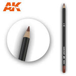 AK Interactive 10013 Weathering Pencil: Dark Rust