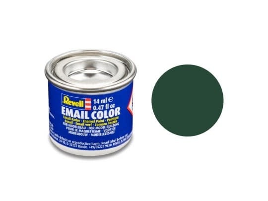 32168 RAF Dark Green Mat Enamel 14ml Tinlet