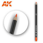 AK Interactive 10015 Weathering Pencil: Vivid Orange