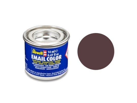 32184 Leather Brown Mat Enamel 14ml Tinlet
