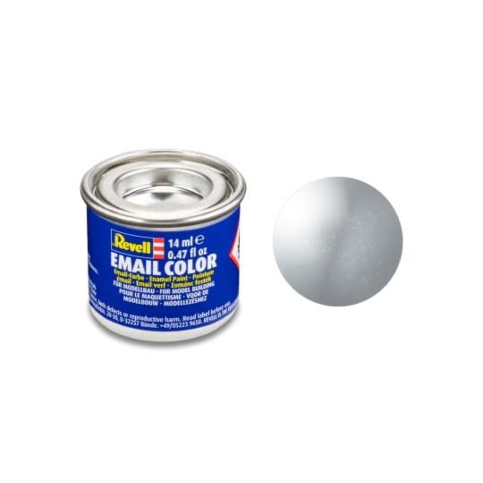 Revell 32190 Silver Metallic Enamel 14ml Tinlet