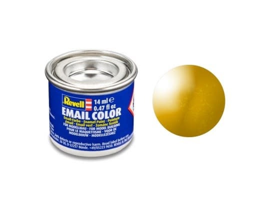 32192 Brass Metallic Enamel 14ml Tinlet