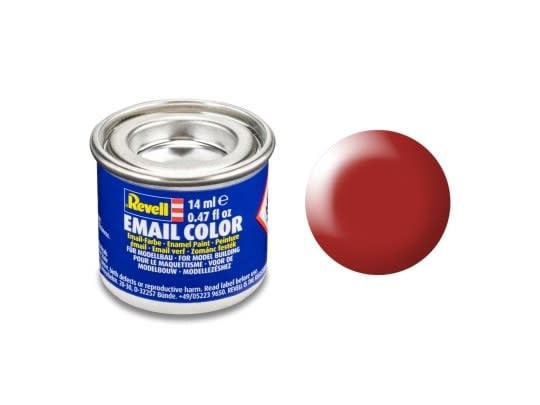 32330 Fiery Red Silk Enamel 14ml Tinlet