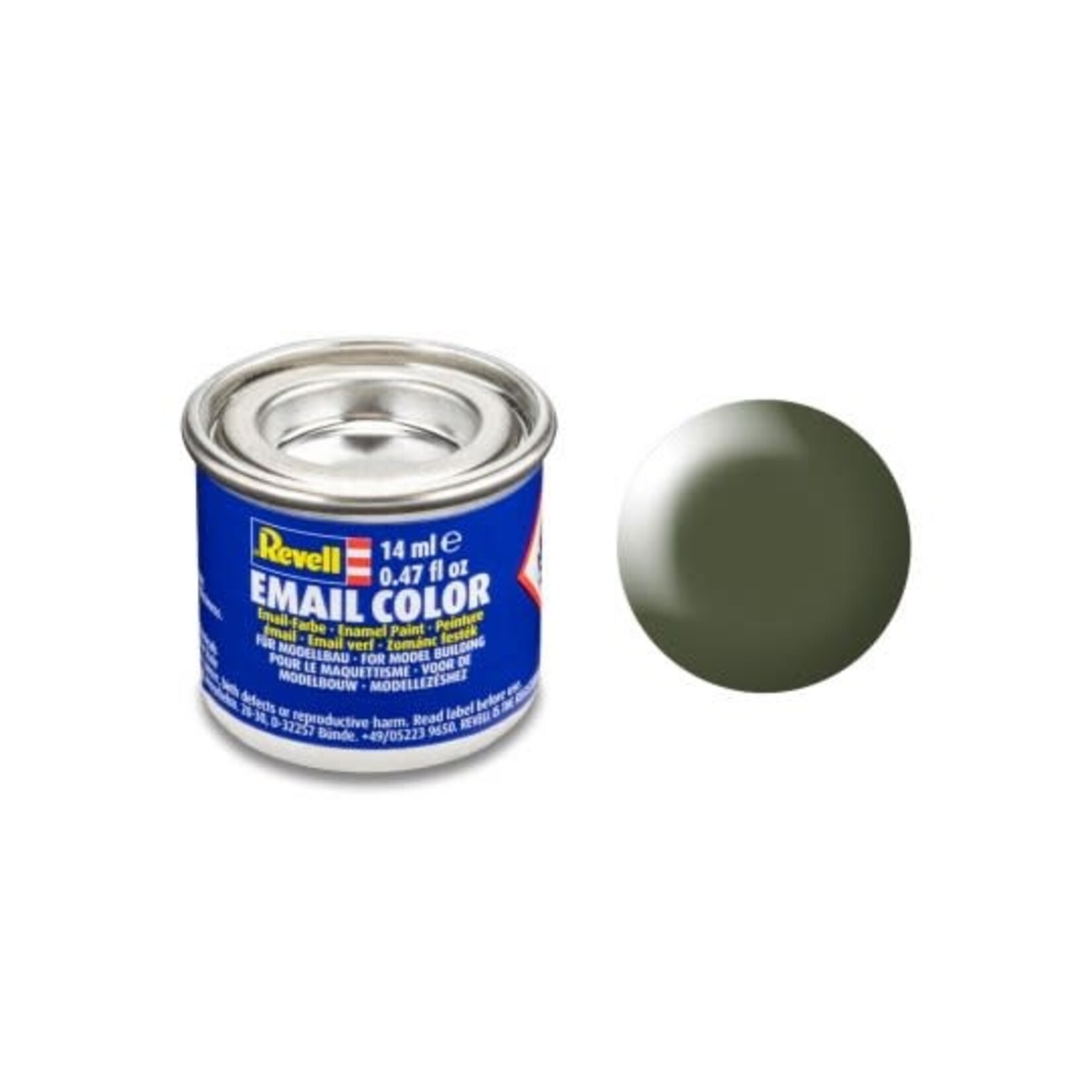 Revell 32361 Olive Green Silk Enamel 14ml Tinlet