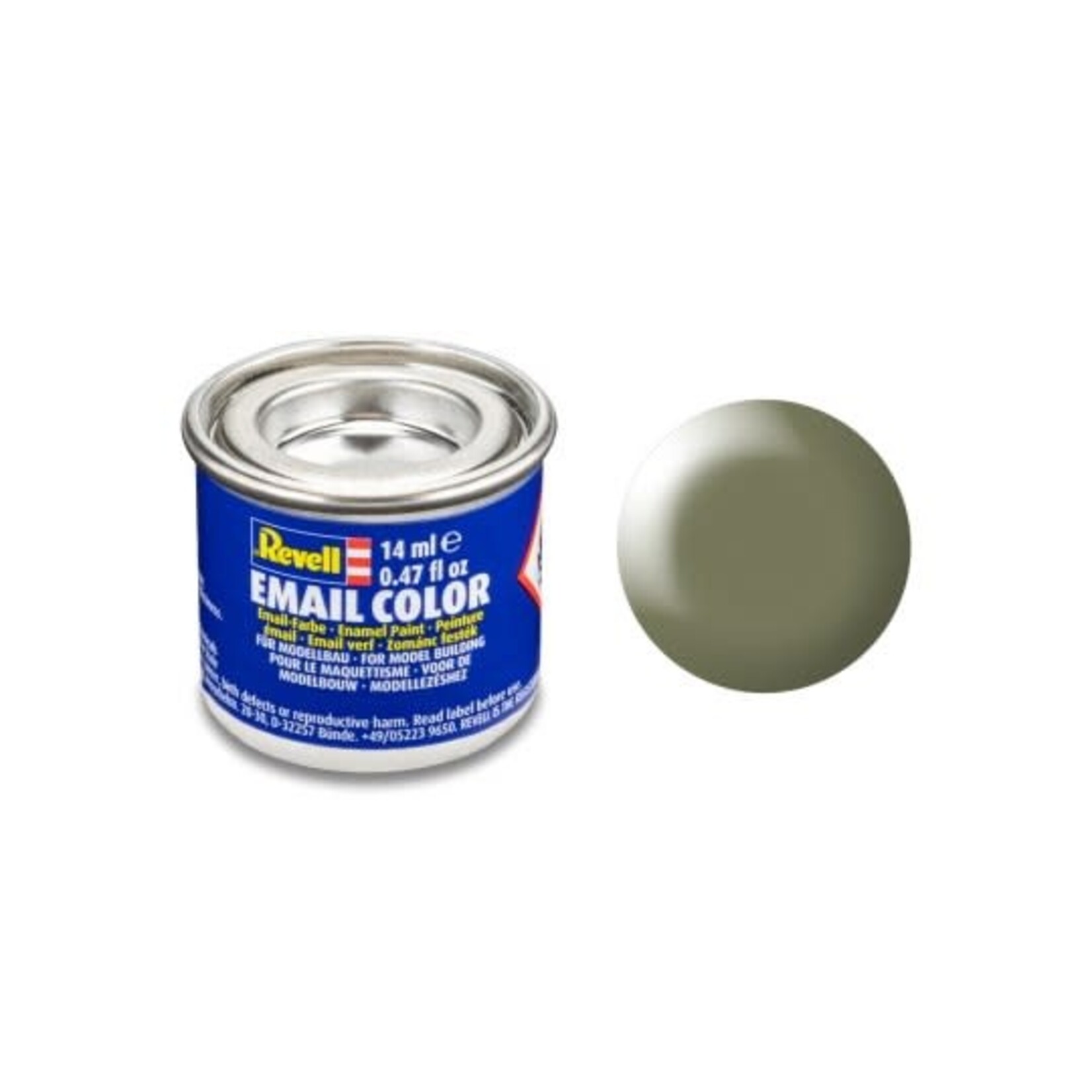 Revell 32362 Greyish Green Silk Enamel 14ml Tinlet