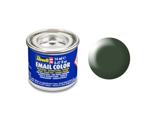 32363 Dark Green Silk Enamel 14ml Tinlet