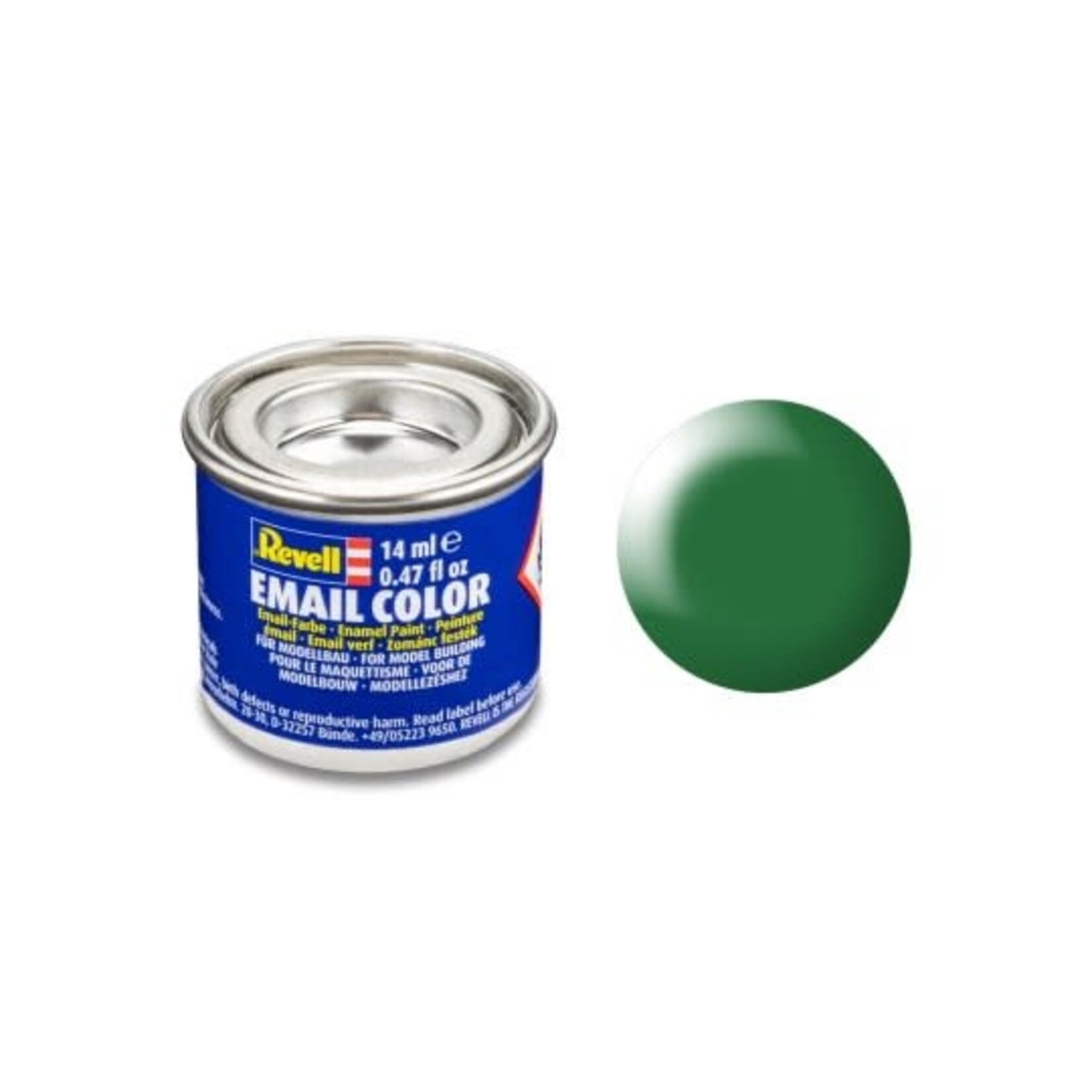 Revell 32364 Leaf Green Silk Enamel 14ml Tinlet