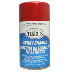 1204 Dark Red Gloss Spray Enamel