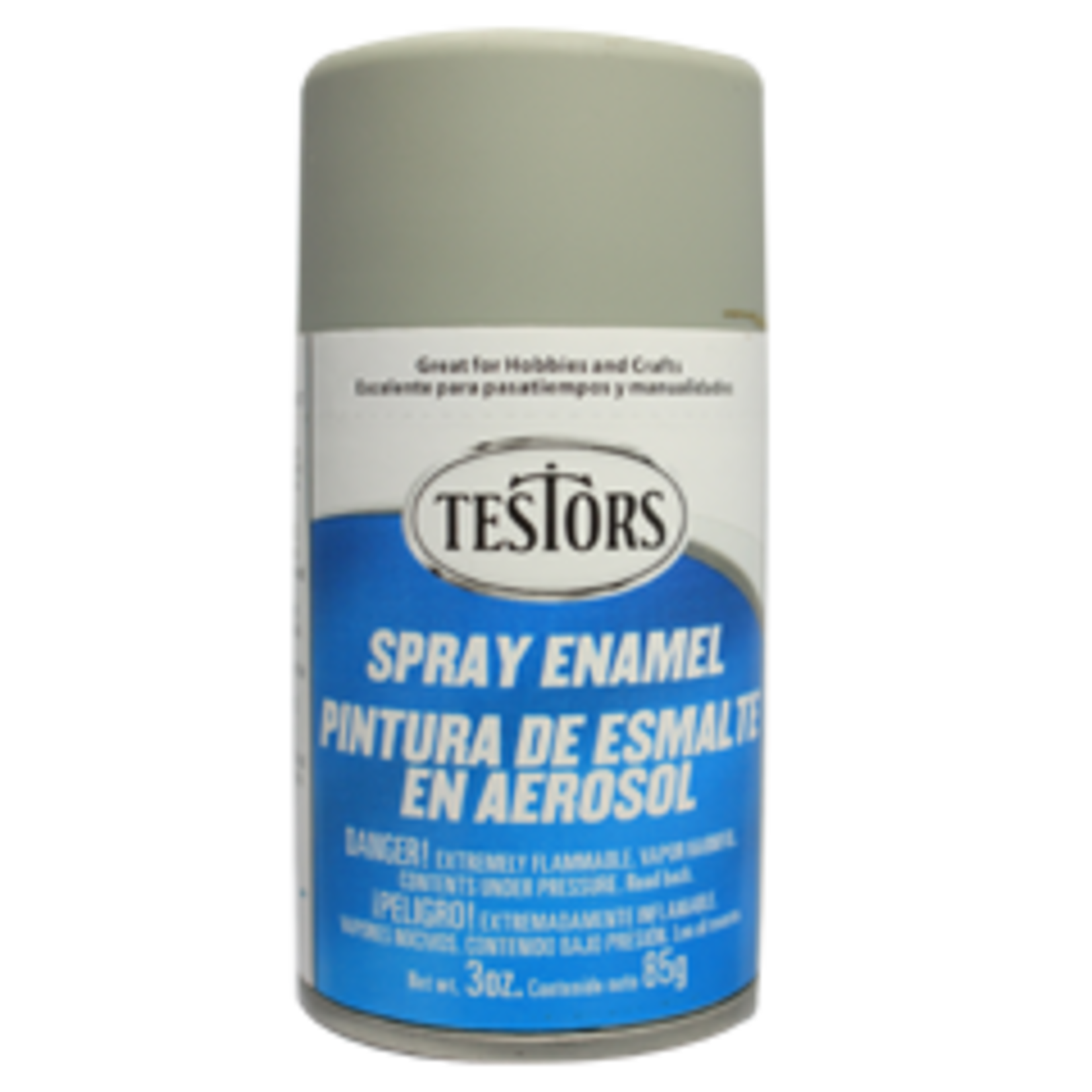 Testors 1226 Flat Dark Aircraft Gray Spray Enamel