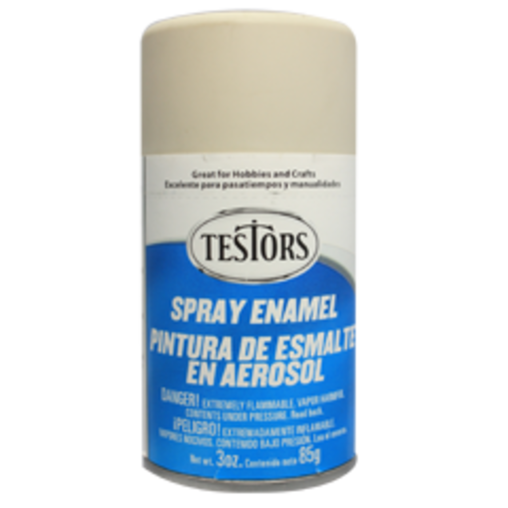 Testors 1233 Flat Light Aircraft Gray Spray Enamel