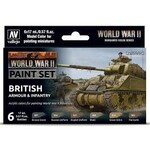 Vallejo 70204 British WWII Paint Set