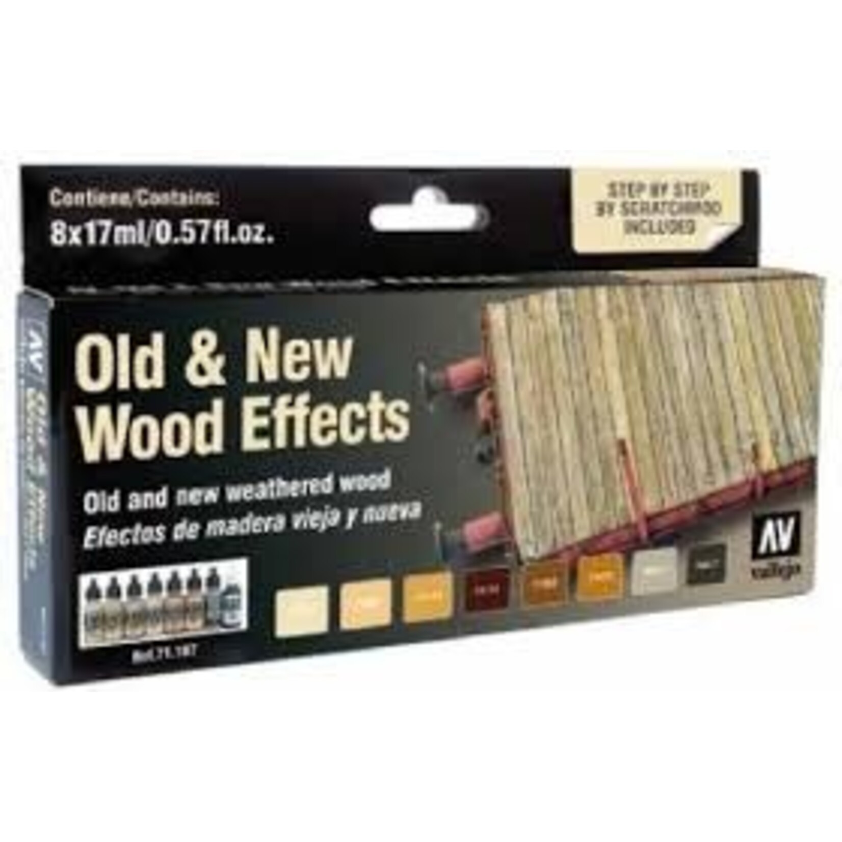 Vallejo 71187 Old & New Wood Effects