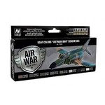 Vallejo 71204 USAF Vietnam War Paint - 8 Color Paint Set