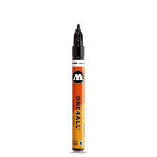 127301 2MM Metallic Black Marker