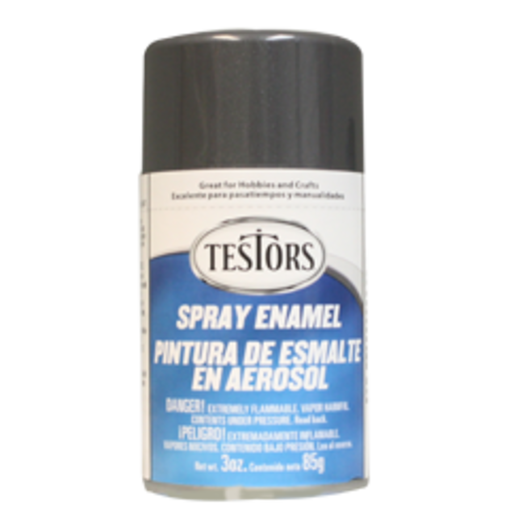 Testors 1253 Graphite Gray Metallic Spray