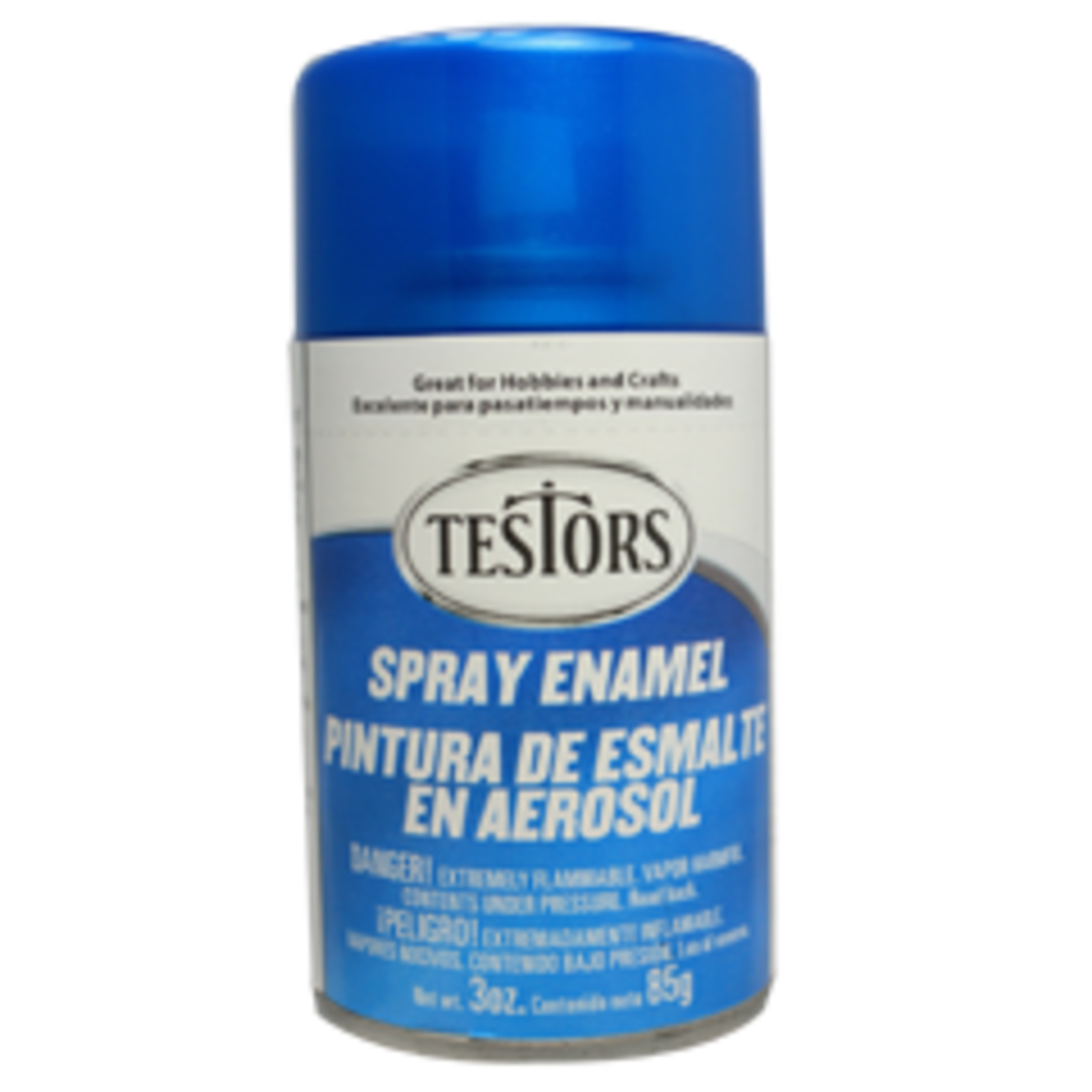 Testors 1257 Transparent Blue Spray Enamel