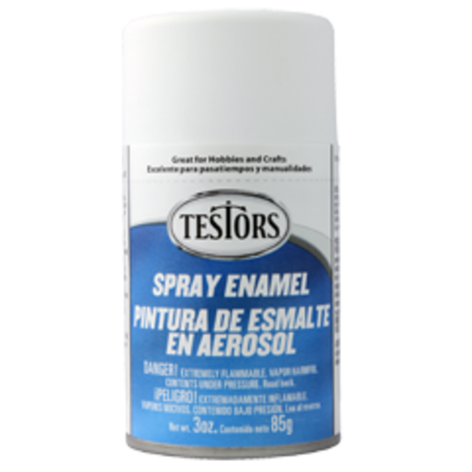 Testors 1258 Flat White Spray Enamel