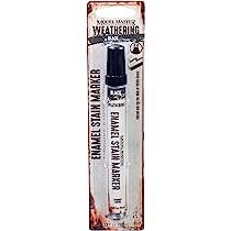 342897 Model Master Weathered Enamel Stain Markers - Black