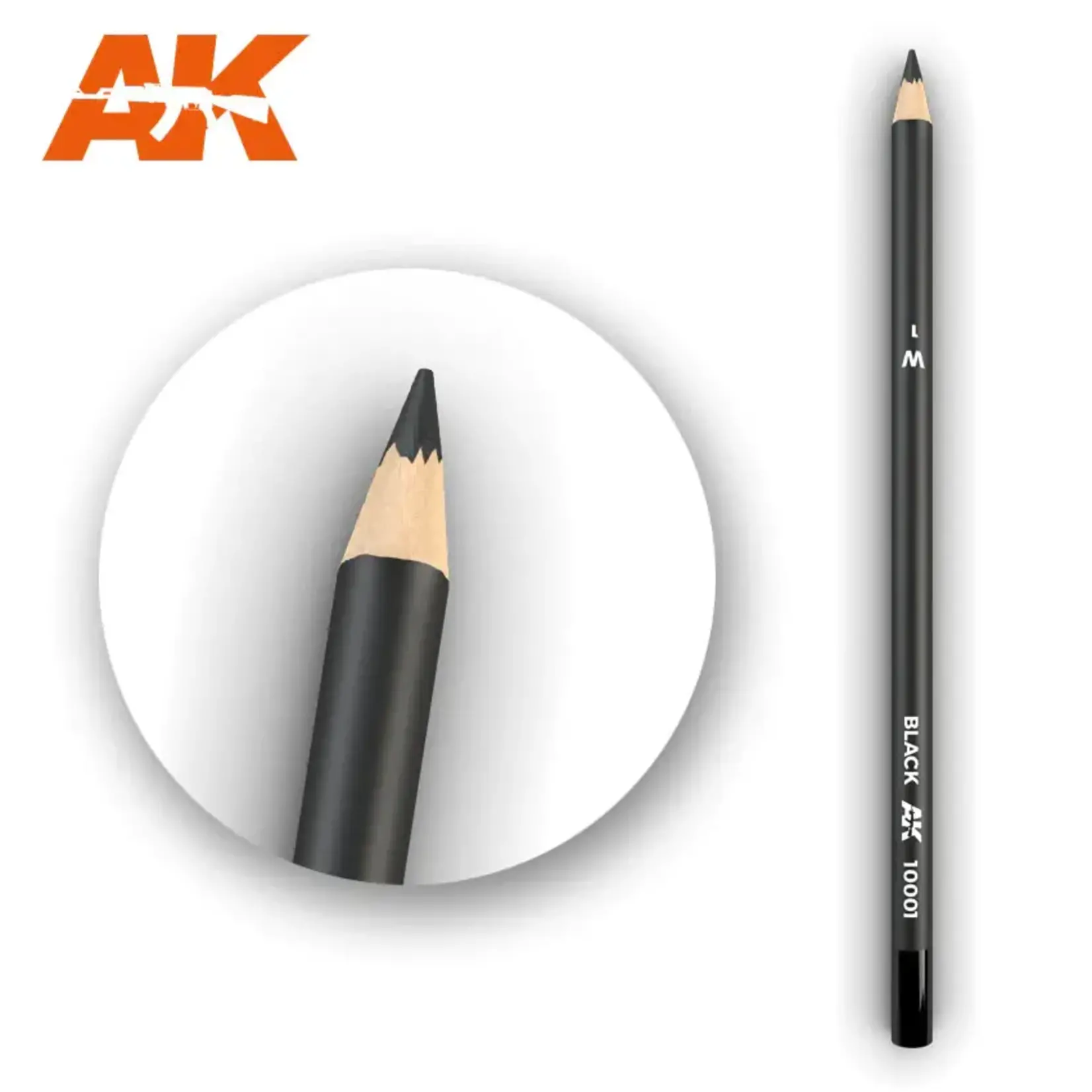 AK Interactive 10001 Weathering Pencil: Black
