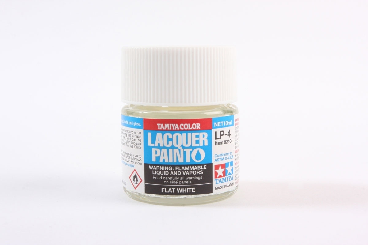82104 Flat White Lacquer LP-4 Lacquer