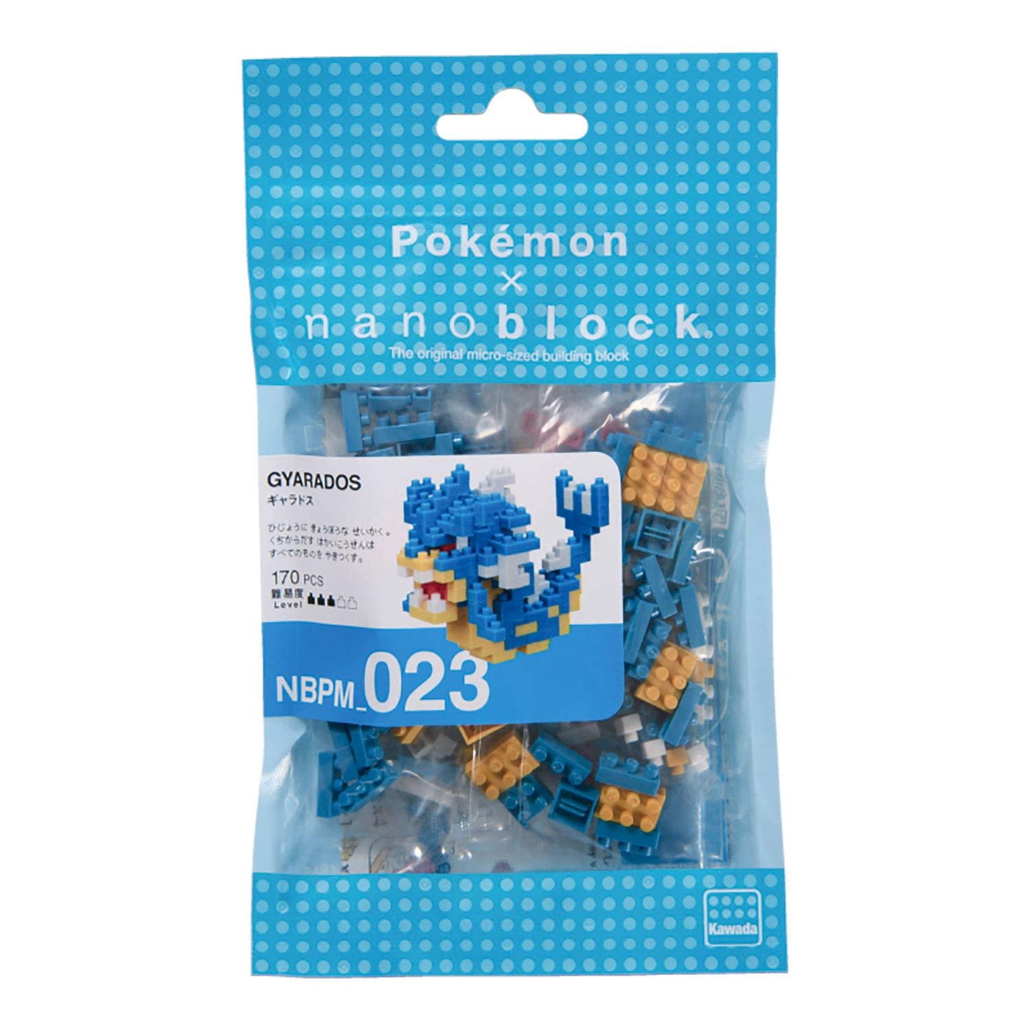 023 Nanoblock Pokemon Gyarados